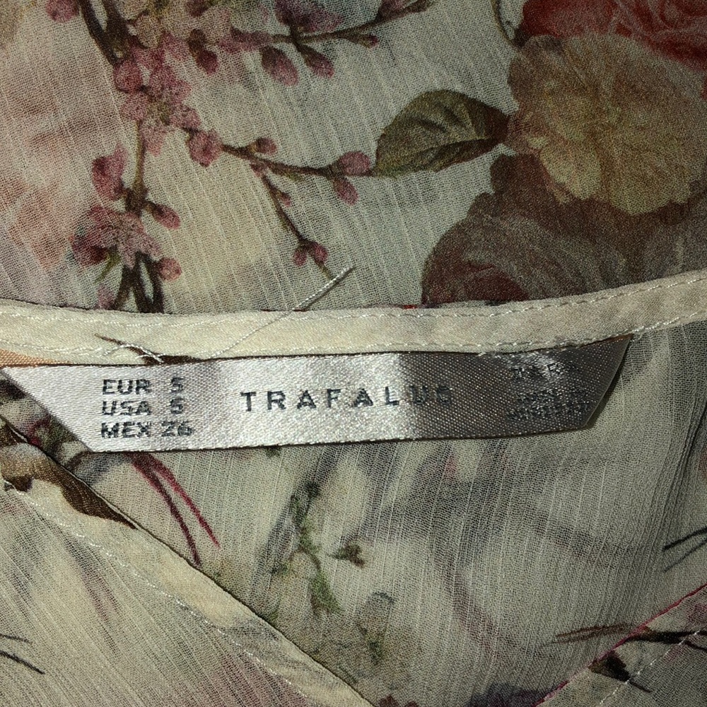Zara Beautiful long floral dress - Picture 11 of 13